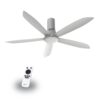 Quạt trần 5 cánh GCool Copter 05 Plus R bạc