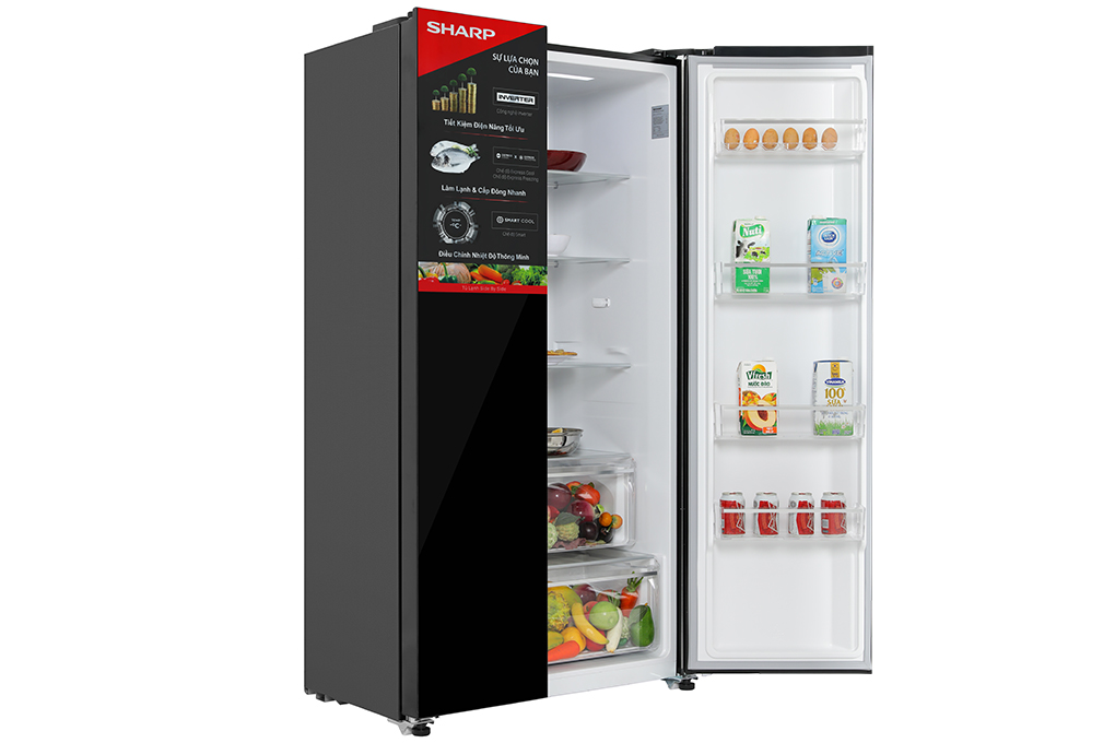 Tủ lạnh Sharp Inverter 532 lít SJ-SBX530VG-BK