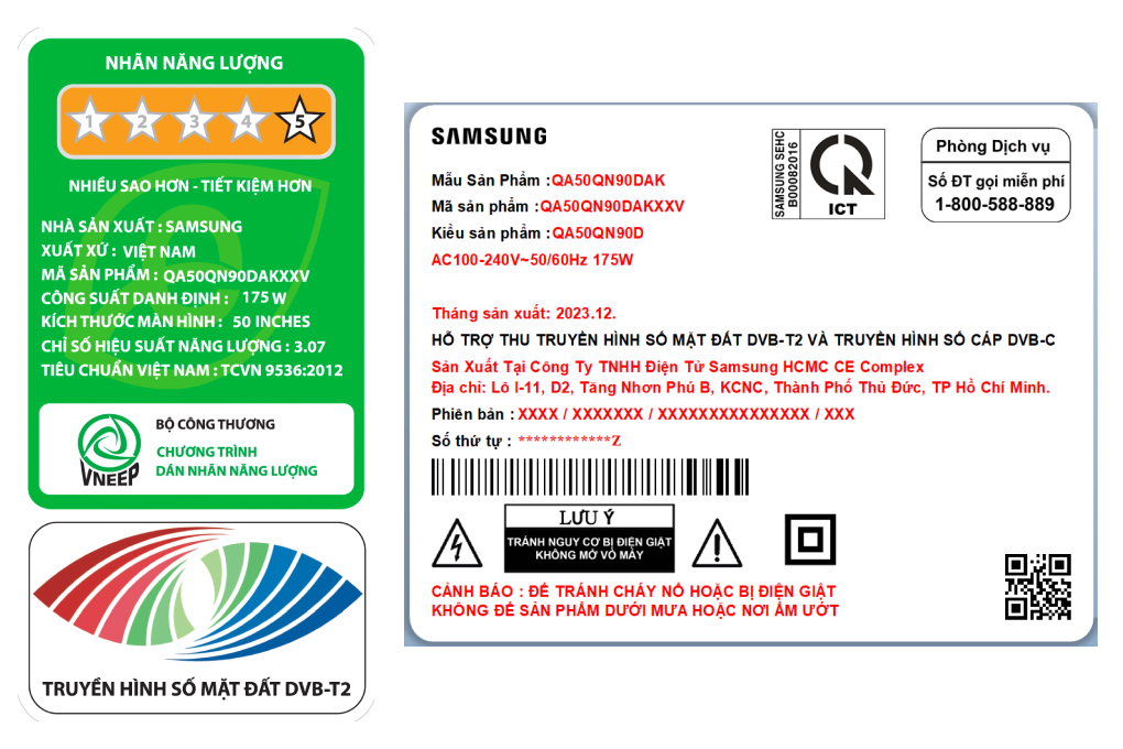 Smart Tivi Neo QLED Samsung 4K 50 inch QA50QN90D