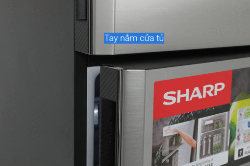 Tủ lạnh Sharp Inverter 360 lít SJ-XP382AE-SL