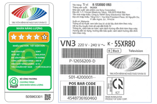 Google Tivi OLED Sony 4K 55 inch K-55XR80