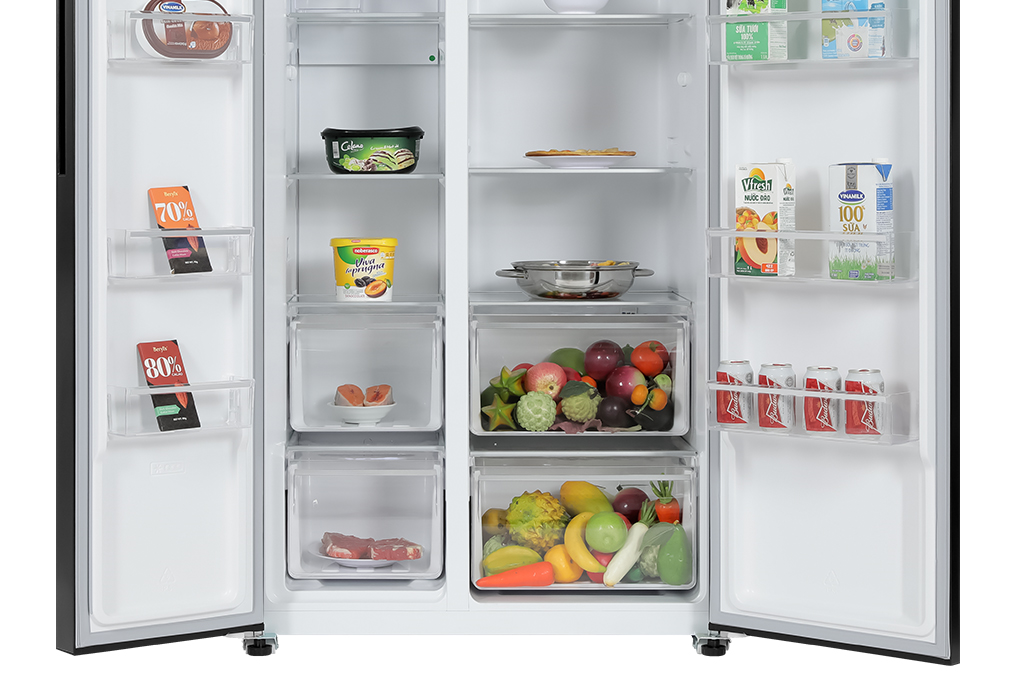 Tủ lạnh Sharp Inverter 532 lít SJ-SBX530VG-BK