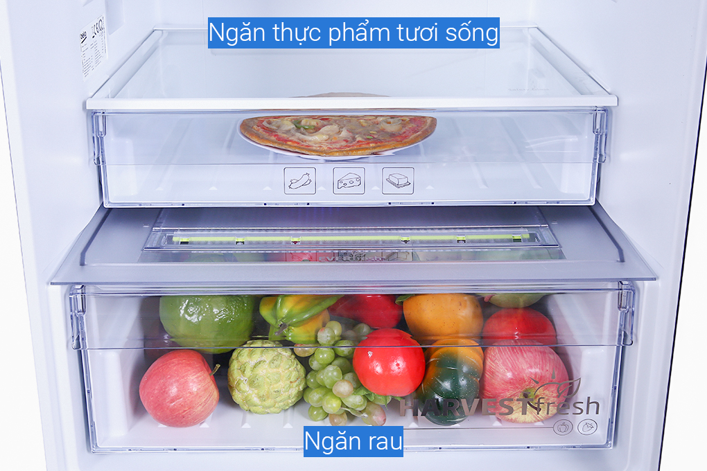 Tủ lạnh Beko Inverter 323 lít RCNT340I50VZK