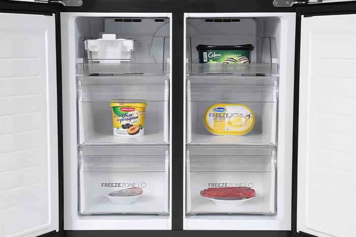 Tủ lạnh Aqua Inverter 469 lít Multi Door AQR-M536XA(WGB)