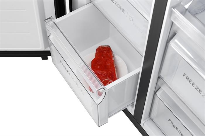 Tủ lạnh Aqua Inverter 469 lít Multi Door AQR-M536XA(WGB)