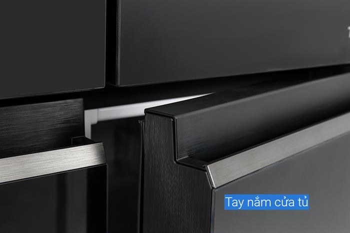 Tủ lạnh Aqua Inverter 469 lít Multi Door AQR-M536XA(WGB)