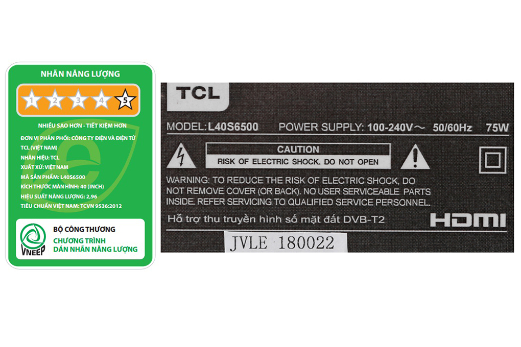 Android Tivi TCL 40 inch 40S6500