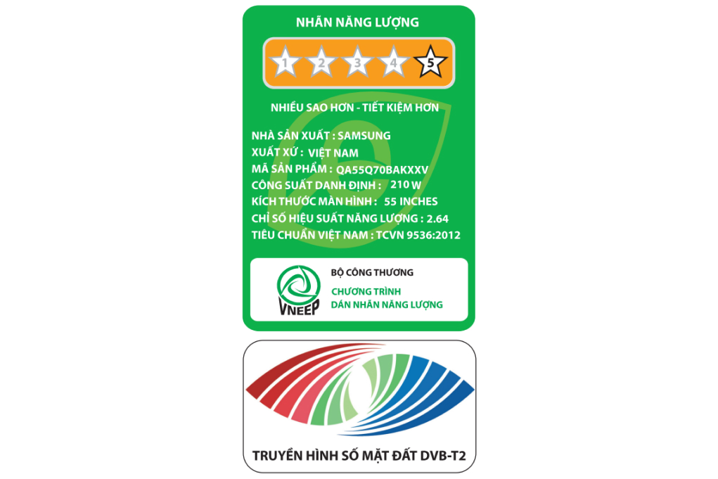 Samsung Smart Tivi QLED 4K 55 inch 55Q70BA