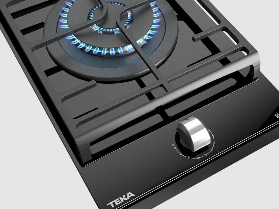 Bếp gas lắp âm 1 vùng nấu Teka COCINA GZC 31339 XBD BK