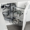 Góc liên hoàn inox mạ chrome Eurogold EP102 góc phải 100cm 40kg