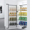 Tủ đồ khô inox 4 tầng nan Oval Eurogold EPV1460 60cm 50kg