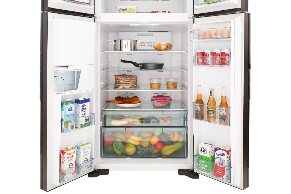 Tủ lạnh Hitachi Inverter 540 lít R-FW690PGV7 GBW