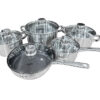 Bộ nồi chảo inox 5 món Kaff KF-ST005Fr