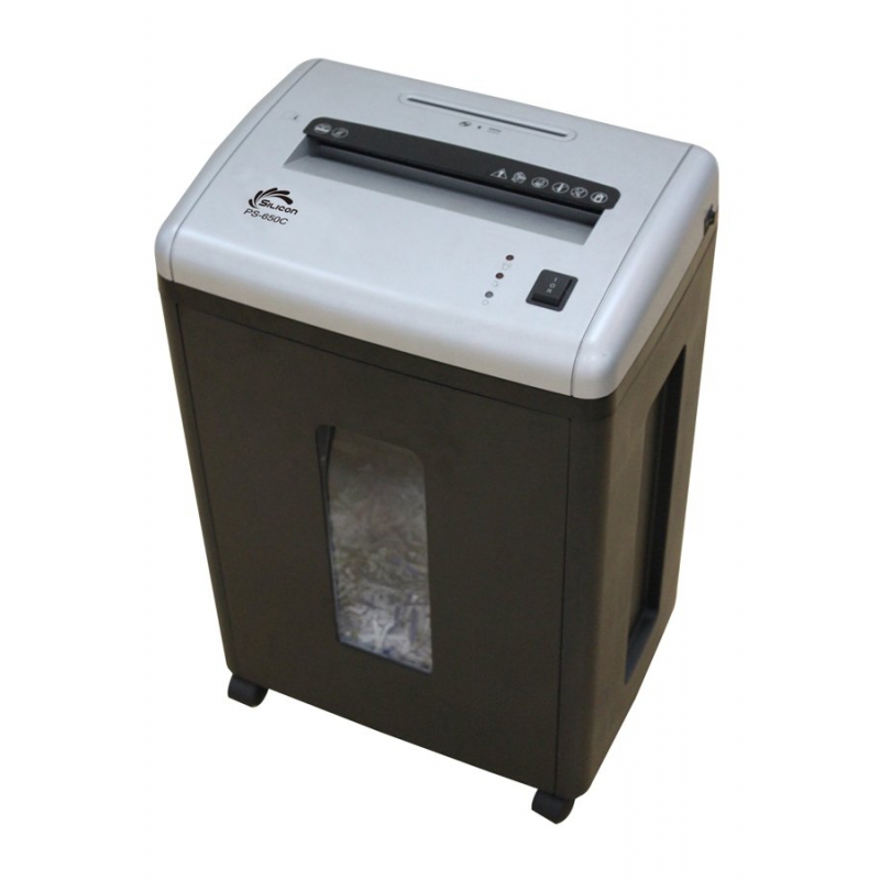 Máy hủy tài liệu Silicon PS-650C 21 lít 275W 2,5 m/phút