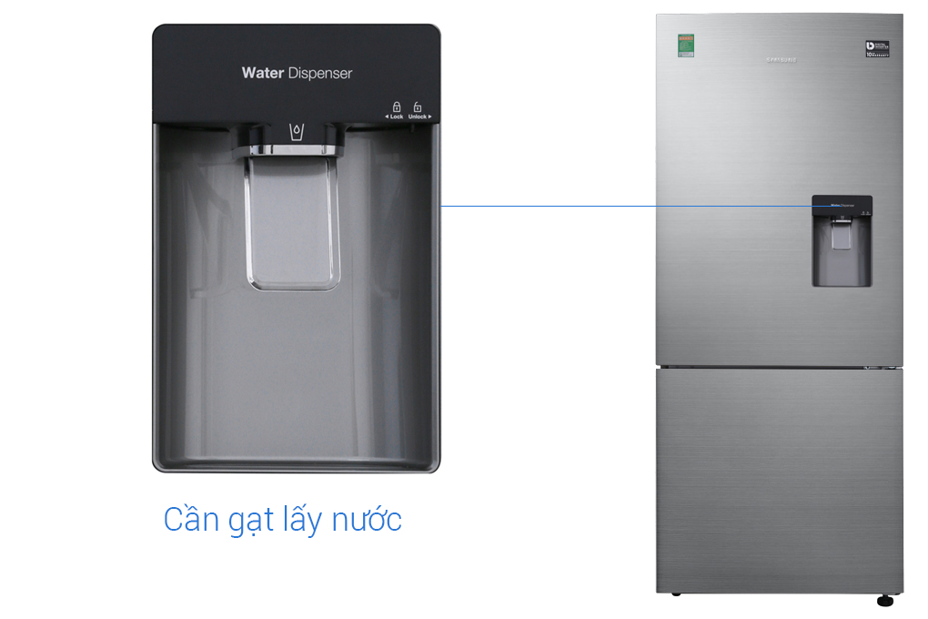 Tủ lạnh Samsung Inverter 424 lít RL4034SBAS8/SV