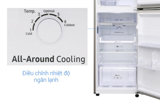 Tủ lạnh Samsung Inverter 236 lít RT22M4032DX/SV