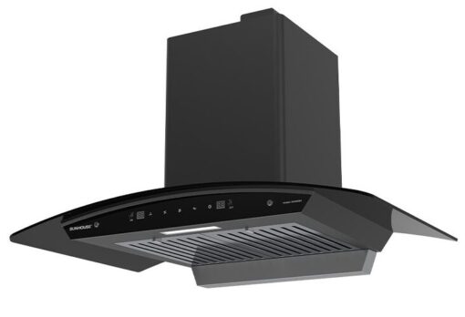 Máy hút mùi kính cong Sunhouse 70cm SHB6689