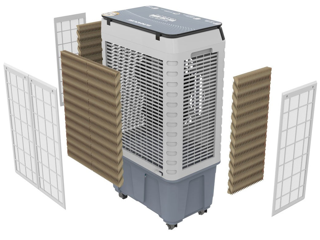 Quạt hơi nước Sunhouse SHD7789 60 Lít 55 m2