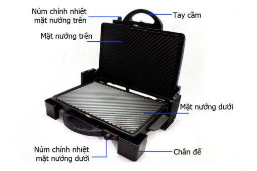Kẹp nướng đa năng Tiross TS965 1900W