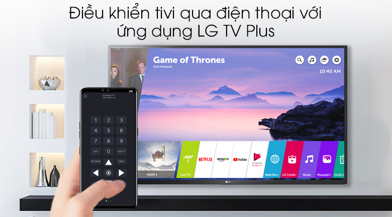 Smart Tivi LG 4K 43 inch 43UM7400PTA