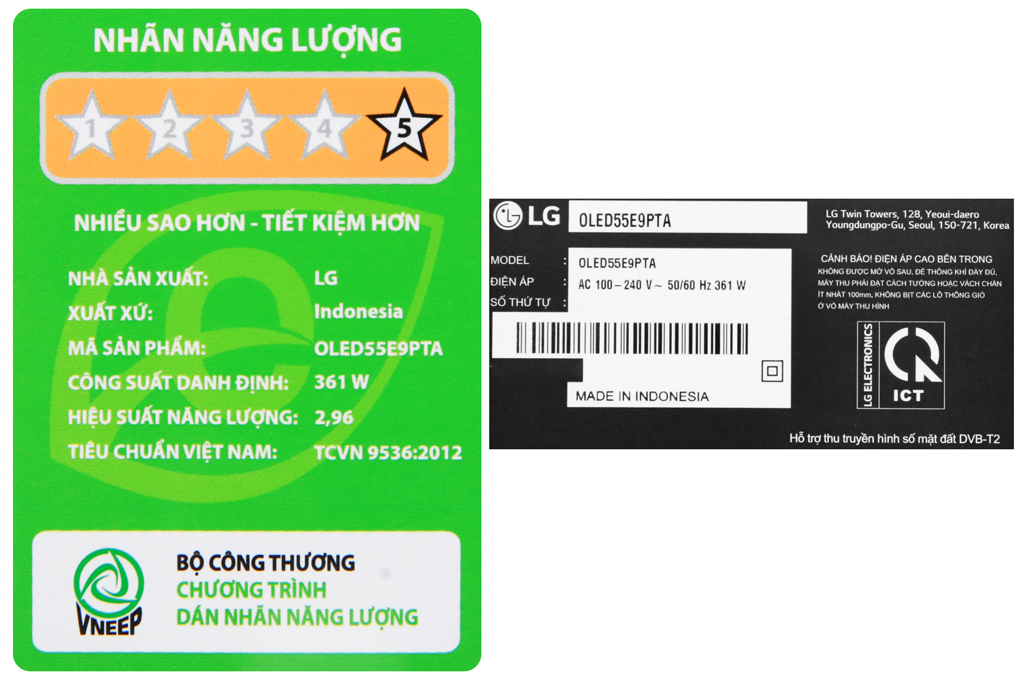 Smart Tivi OLED LG 4K 55 inch 55E9PTA