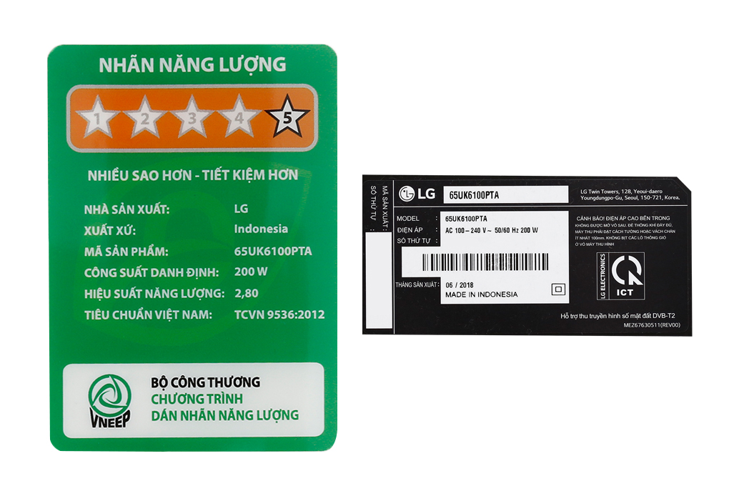 Smart Tivi LG 4K 65 inch 65UK6100PTA