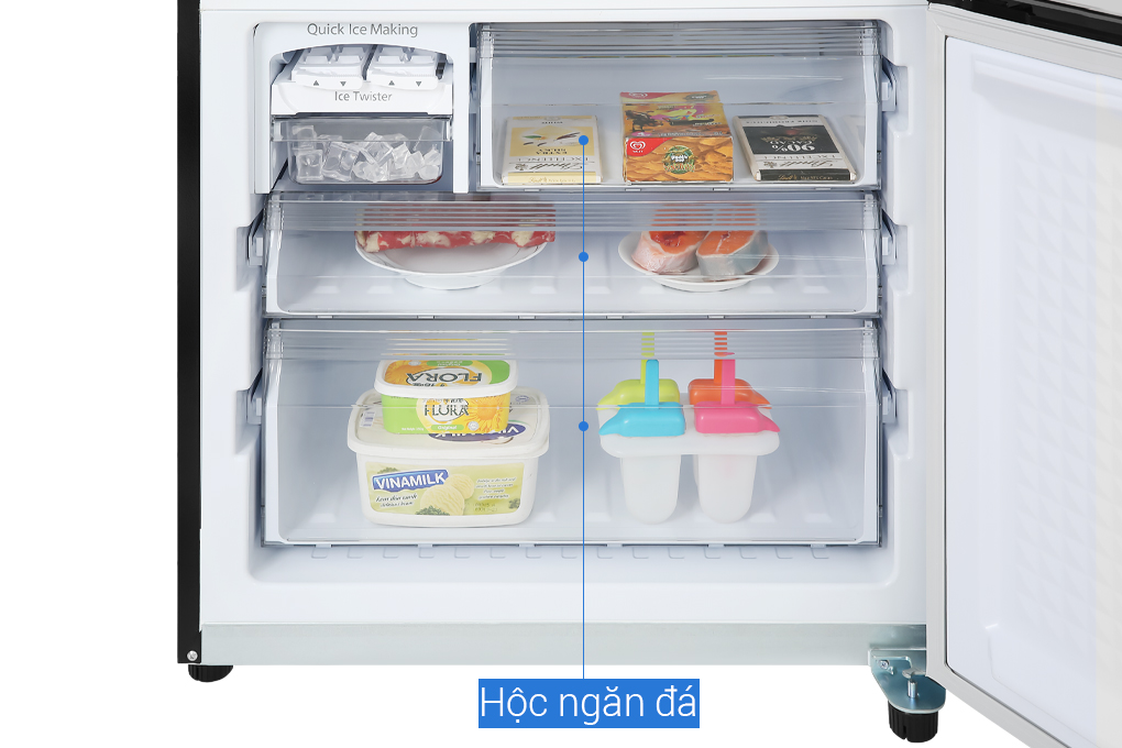 Tủ lạnh Panasonic Inverter 410 lít NR-BX460WKVN