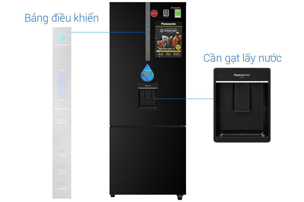 Tủ lạnh Panasonic Inverter 410 lít NR-BX460WKVN