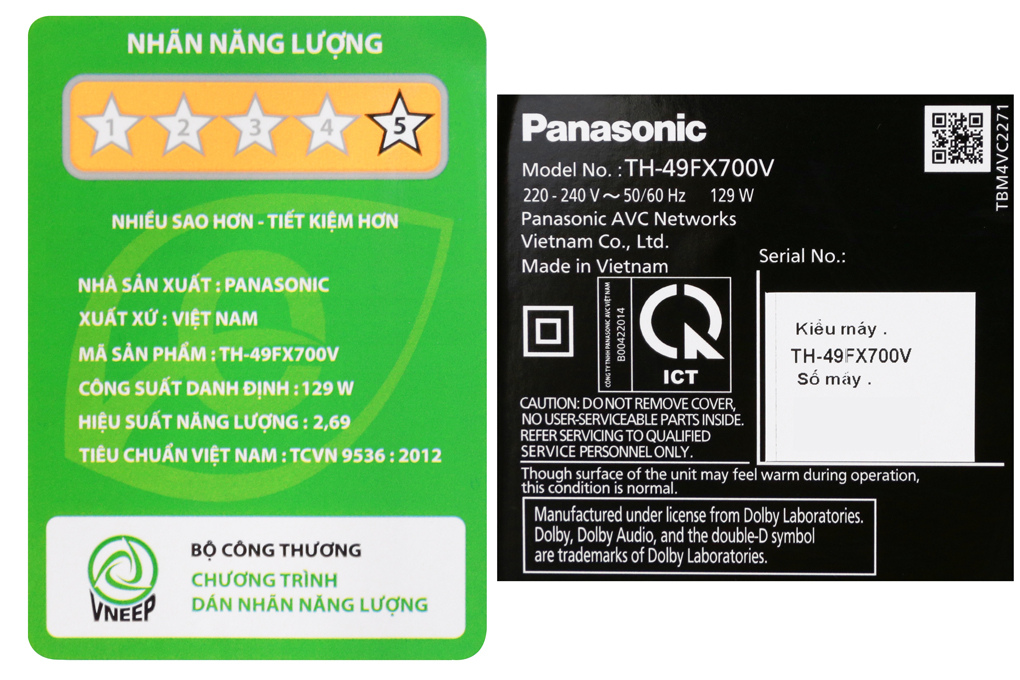 Smart Tivi Panasonic 4K 49 inch TH-49FX700V