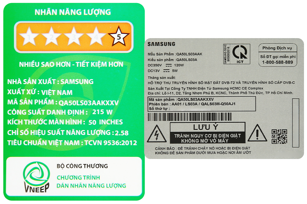 Smart Tivi QLED Samsung 4K 50 inch QA50LS03A