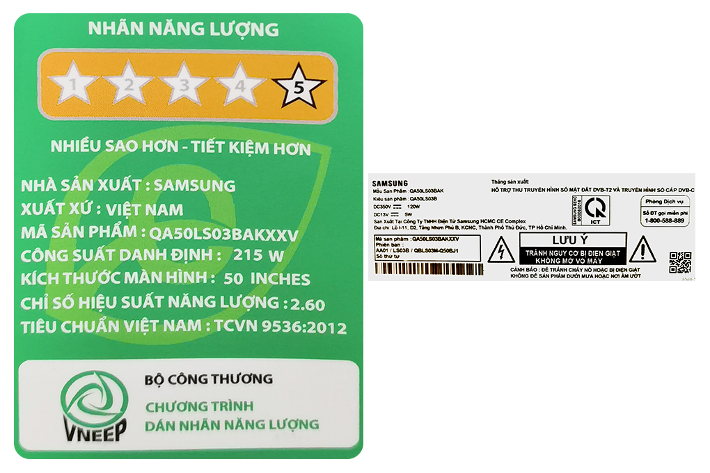 QLED Tivi Khung Tranh Samsung 4K 50 inch 50LS03BA