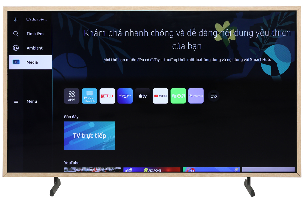 QLED Tivi Khung Tranh Samsung 4K 50 inch 50LS03BA