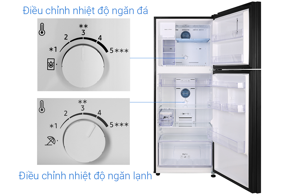 Tủ lạnh Samsung Inverter 360 lít RT35K50822C/SV (Model 2020)