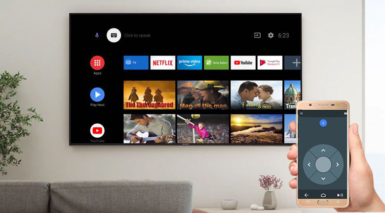 Android Tivi Sony 4K 65 inch KD-65X9500H