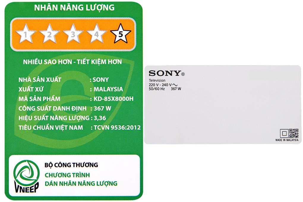 Android Tivi Sony 4K 85 inch KD-85X8000H