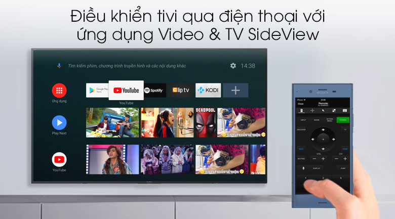 Android Tivi Sony 4K 75 inch KD-75X8000G