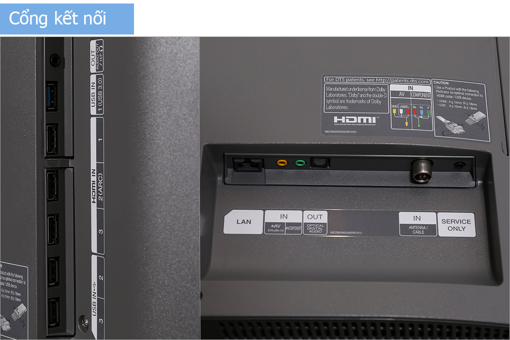 Smart Tivi OLED Cong LG 4K 55 inch 55C6T