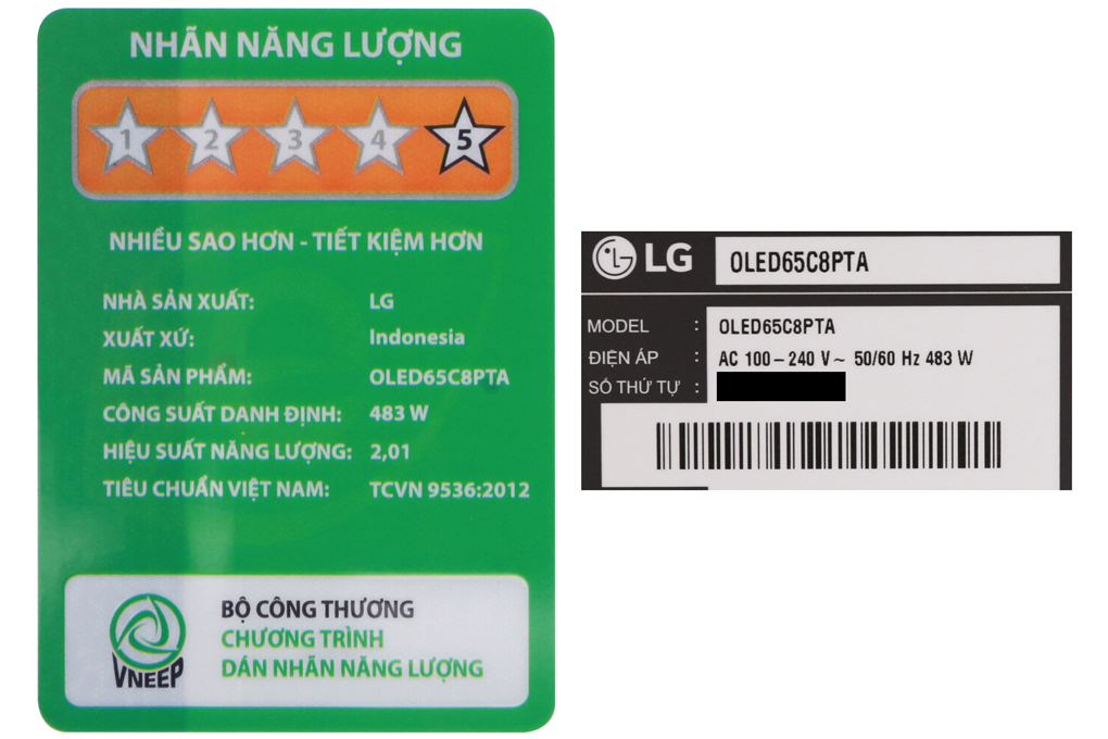 Smart Tivi OLED LG 4K 65 inch 65C8PTA