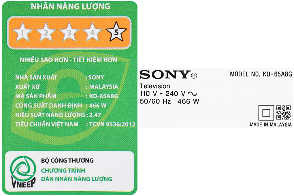 Android Tivi OLED Sony 4K 65 inch KD-65A8G