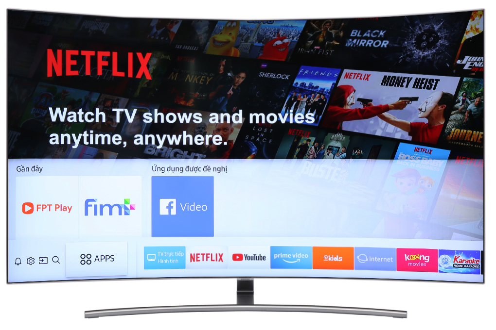 Smart Tivi QLED Samsung 4K 55 inch QA55Q8CN