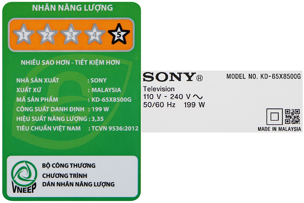 Android Tivi Sony 4K 65 inch KD-65X8500G