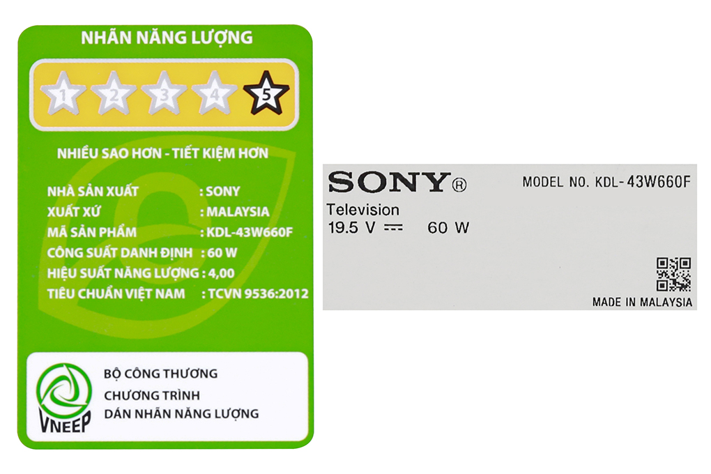 Smart Tivi Sony 43 inch KDL-43W660F