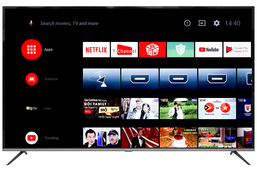 Tivi TCL 4K 55 inch Android L55P8
