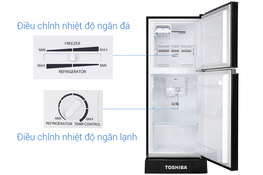 Tủ lạnh Toshiba Inverter 194 lít GR-A25VM(UKG1)