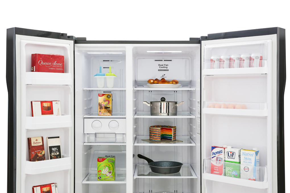 Tủ lạnh Hitachi Inverter 605 lít R-FS800PGV2 GBK