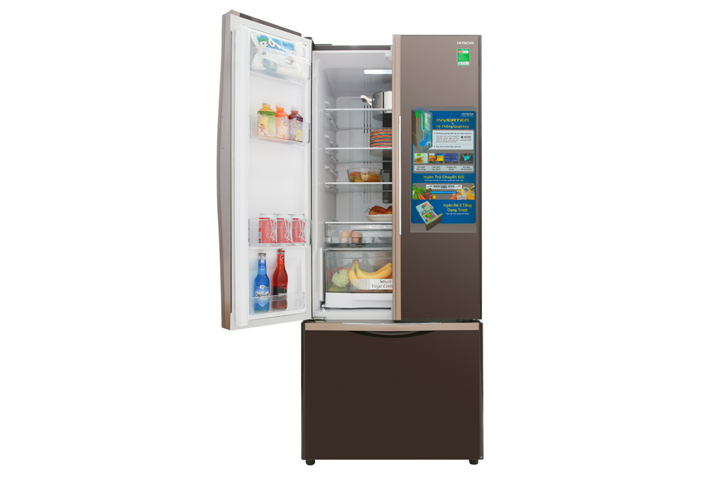 Tủ lạnh Hitachi Inverter 429 lít R-FWB545PGV2 GBW