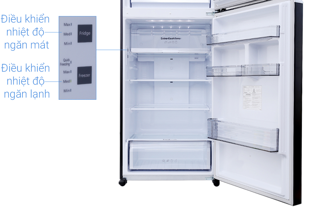 Tủ lạnh Panasonic Inverter 405 lít NR-BD468GKVN