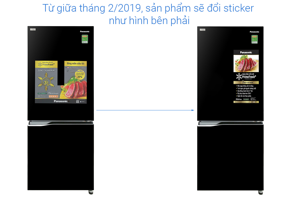 Tủ lạnh Panasonic Inverter 255 lít NR-BV289QKV2