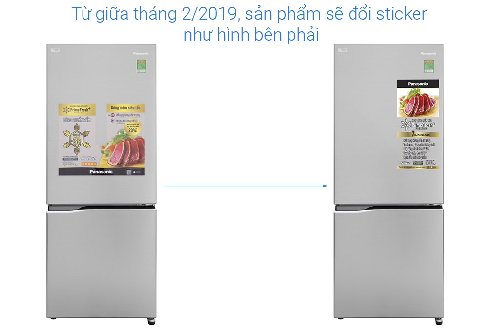 Tủ lạnh Panasonic Inverter 255 lít NR-BV289QSV2