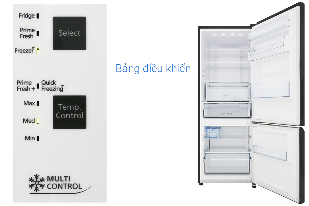 Tủ lạnh Panasonic Inverter 290 lít NR-BV329QKV2